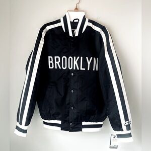 Black Label Brooklyn Nets Starter Jacket